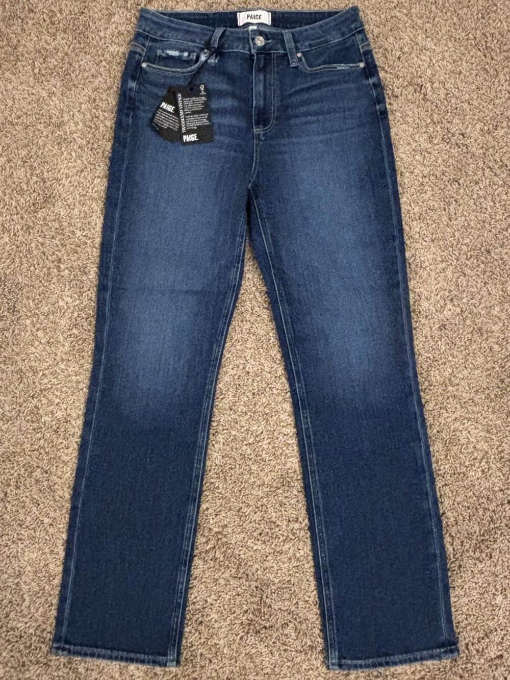 Paige Cindy Blue stretch jeans- size 28 (28" inseam)- NEW with tag